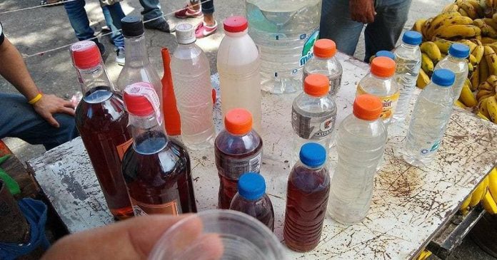 bebidas alcoholicas adulteradas