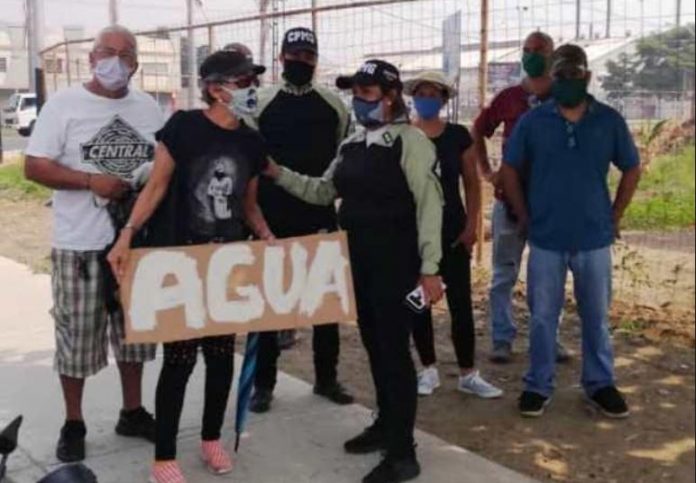 Vecinos de Guacara cumplieron más de 15 días sin agua. Foto: Prensa Un Nuevo Tiempo